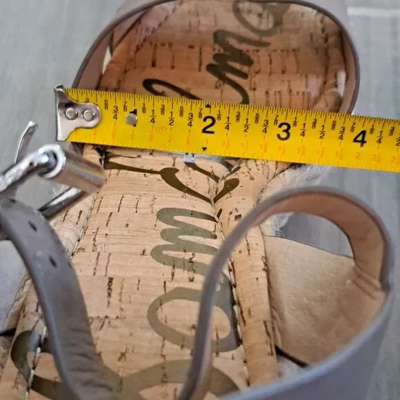 NIB Sam Edelman Maura Espadrille Wedge Sandal size 10.5 - Picture 12 of 13